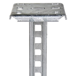 Produktbild von Metall Hängestiel mit C-Profil 41x21 mm für Deckenmontage