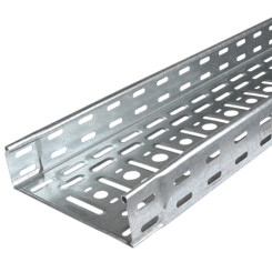 Produktbild von Metall Kabelrinne 60x100 feuerverzinkt 4 m (2 Stangen)