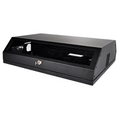 Produktbild von Netzwerk Wandgehäuse Wandschrank 19 Zoll schwarz