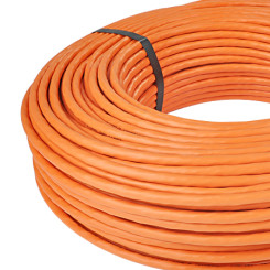 Produktbild von Netzwerkleitung Datenleitung Cat.7 Simplex orange 50 m