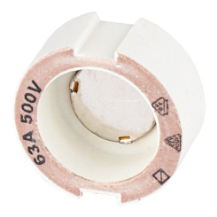 Produktbild von Pass-Schraubeinsatz D-System 63A SIII E33 kupfer