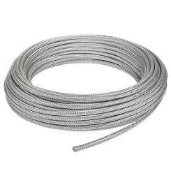 Produktbild von Solarkabel mit Nagetierschutz Metallgeflecht 6 mm² schwarz Photovoltaikkabel 100 m