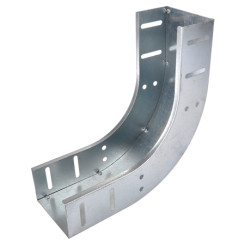 Produktbild von Steigestück 90° vertikal feuerverzinkt 100 mm