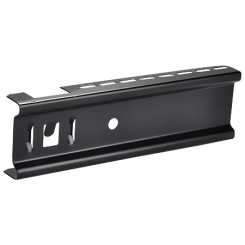Produktbild von Stielausleger Konsole rastbar für Hängestiel pulverbeschichtet schwarz matt 100 mm
