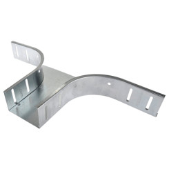 Produktbild von T-Abzweigstück 90° horizontal feuerverzinkt 100 mm