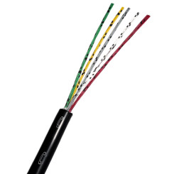 Produktbild von Telefonkabel A-2Y(L)2Y 10x2x0,8 Fernmeldekabel Außenkabel schwarz