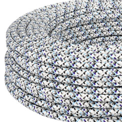 Produktbild von Textilkabel Stoffkabel 3x0,75 mm² Pixel silbergrau