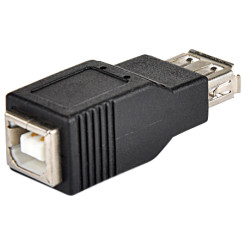 Produktbild von USB 2.0 Adapter A-Buchse B-Buchse schwarz