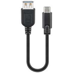 Produktbild von USB 3.0 Adapterkabel C-Stecker, A-Buchse