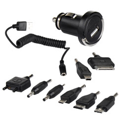 Produktbild von USB Ladeadapter Set mit Handyadaptern 1200 mA