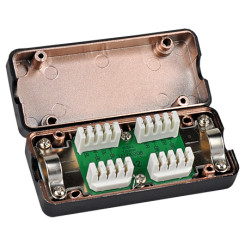 Produktbild von Verbindungsmodul Cat.6a Kabelverbinder schwarz