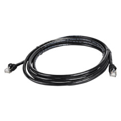 Produktbild von VoIP Telefon Anschlusskabel RJ45 Cat.6 S/FTP schwarz 1 m