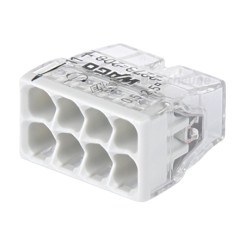 Produktbild von Wago Steckklemme 8-fach 0,5-2,5 mm² grau 50 Stück