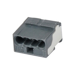 Produktbild von Wago Micro Steckklemme 0,6-0,8 mm dunkelgrau 1 Stück