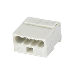 Produktbild von Wago Micro Steckklemme 0,6-0,8 mm hellgrau
