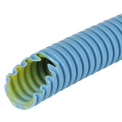 Produktbild von Wellrohr / Leerrohr flexibel 750 N betonfestes Kabelschutzrohr blau