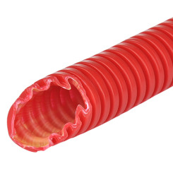 Produktbild von Wellrohr / Leerrohr flexibel 750 N betonfestes Kabelschutzrohr rot