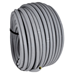 Produktbild von Wellrohr / Leerrohr flexibel 750 N betonfestes Kabelschutzrohr grau M32, 25 m