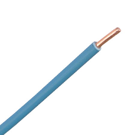 Aderleitung starr H07V-U 1x1,5 mm² hellblau 100 m