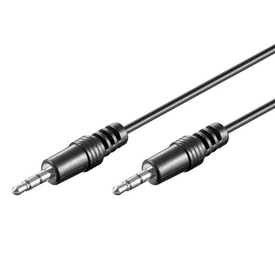 Audiokabel 3,5 mm Stereo geschirmt 10 m