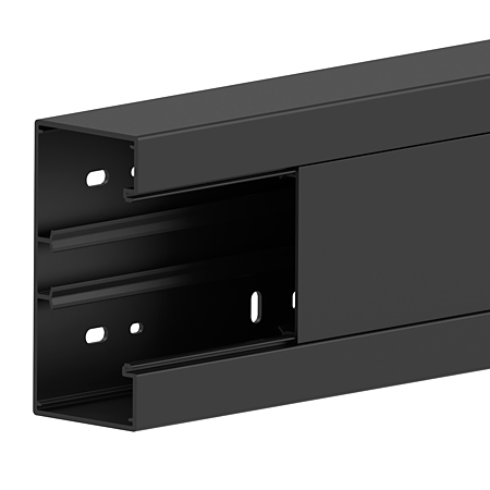 Brüstungskanal 60x130 schwarz
