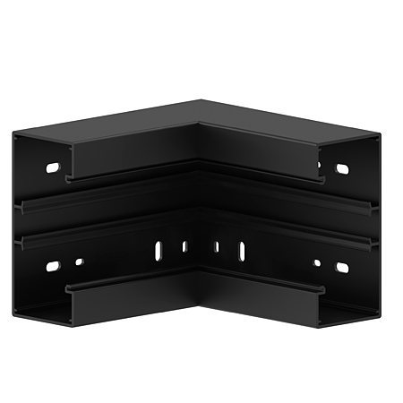 Brüstungskanal Inneneck schwarz