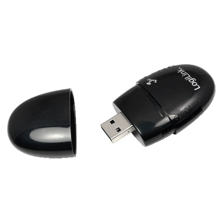 LogiLink Cardreader USB 2.0 Smile schwarz