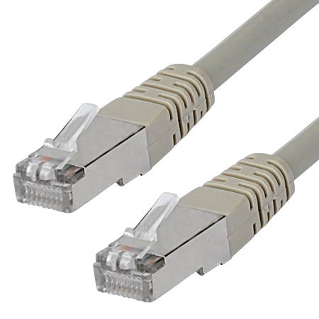 Cat.5e Patchkabel RJ45 LAN Kabel SF/UTP grau 50 m