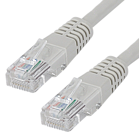 Cat.5e Patchkabel RJ45 LAN Kabel U/UTP ungeschirmt grau