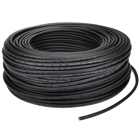 Cat.7 Netzwerkkabel S/FTP flexibel schwarz 10 m