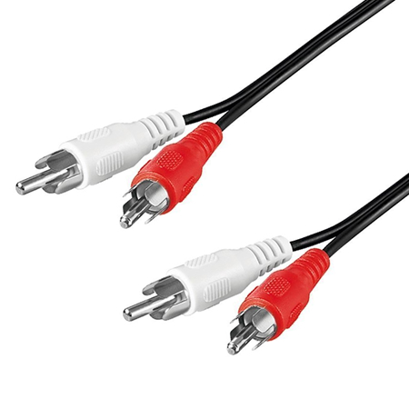 Cinchkabel Audio 2xStecker, 2xStecker 10 m