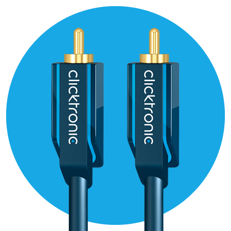 Clicktronic Audiokabel, Casual 2,0 m