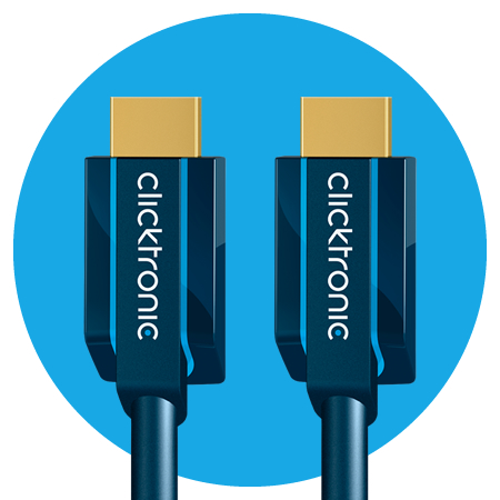 Clicktronic HDMI Kabel with Ethernet Casual-Serie