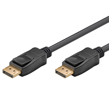 DisplayPort 1.4 Kabel VESA zertifiziert 8K@60Hz DSC 32,4 Gbit/s mit Verriegelung 1 m