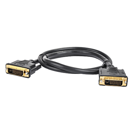 DVI-D Kabel 24+1 Dual Link schwarz 5 m