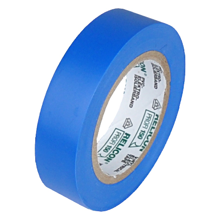 Elektro PVC Isolierband 15 mm Rolle 10 m blau