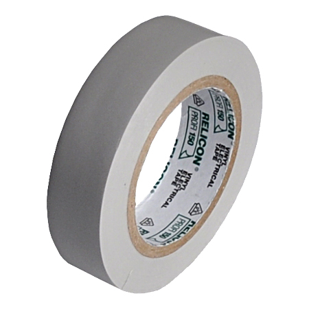 Elektro PVC Isolierband 15 mm Rolle 10 m grau