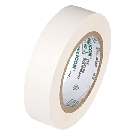 Elektro PVC Isolierband 15 mm Rolle 10 m weiß