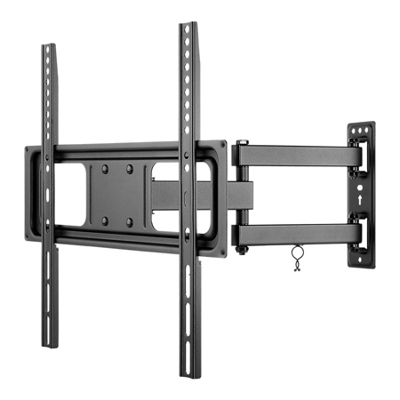 Fernsehhalterung schwenkbar von 32-55 Zoll TV Wandhalter bis 35 kg