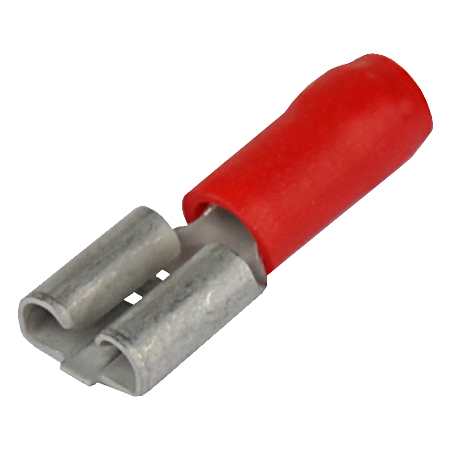 kabelschuhe  rot von 0,75-1,5 mm² b=3,8mm  isoliert 50 Stück Kabelschuhe 
