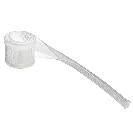 Gewebeschlauch mit Klettverschluss Ø 32 mm weiß 2 m