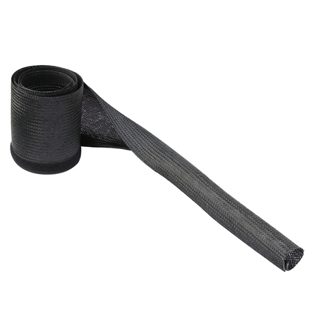 PP Othmro 12 mm x 2 m schwarzer flexibler Wellschlauch aus Polypropylen Kabelschlauch 1 Stück