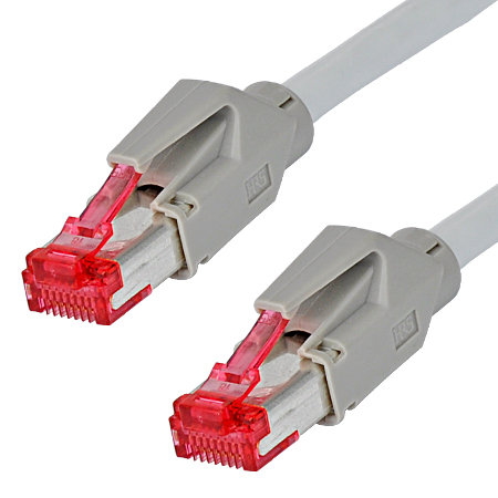 Hirose TM21 Patchkabel Draka UC900 LAN Kabel grau 3 m