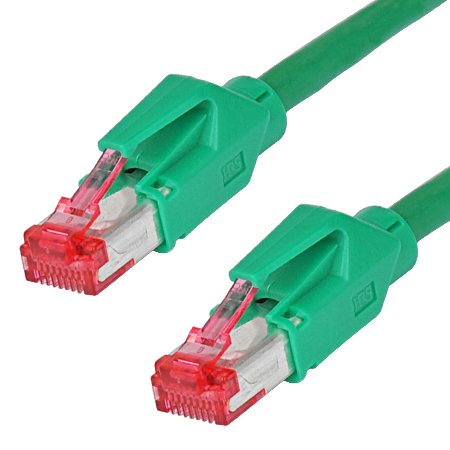 Hirose TM21 Patchkabel Draka UC900 LAN Kabel grün 10 m