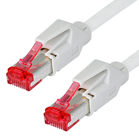 Hirose TM21 Patchkabel Draka UC900 LAN Kabel weiß 25 m