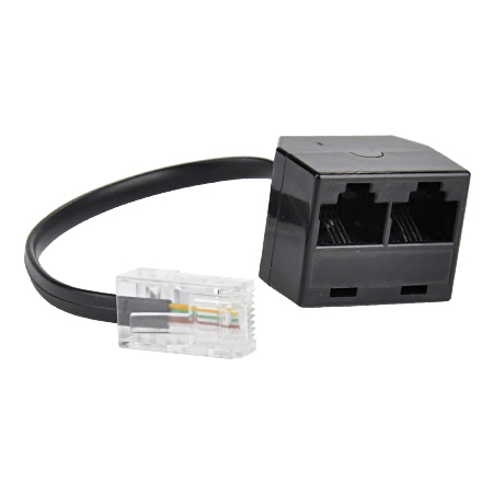 ISDN Verteiler 2-fach 8/4 (RJ45)