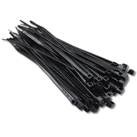 Kabelbinder schwarz 100 Stück