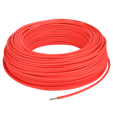 KBE Solarkabel 6 mm² rot DB+ H1Z2Z2-K Photovoltaik Solarleitung 200 m