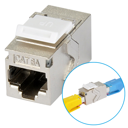 Keystone Cat.6a Modular Kupplung RJ45