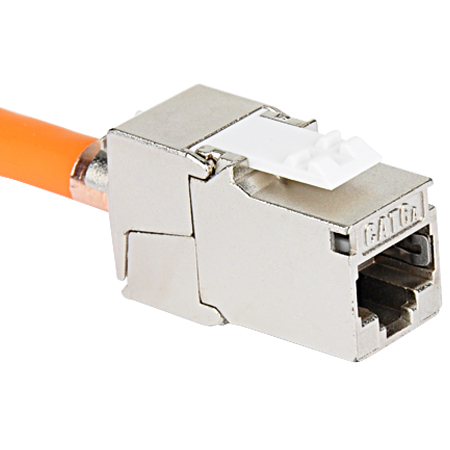 Keystone RJ45 Modul Slim Cat.6A 10 GBit/s